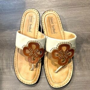 Josef Seibel sandals women’s leather slip on